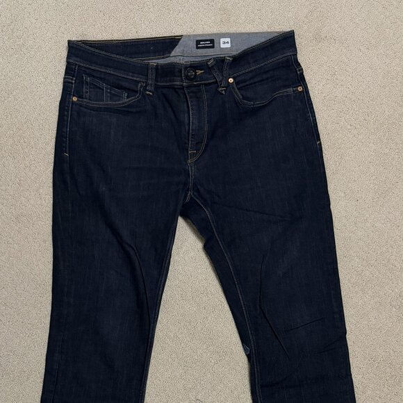 Volcom Men's Solver Modern Straight Jeans 34x32 - Picture 1 of 3